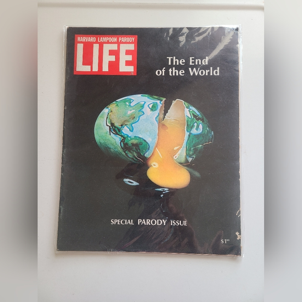 Life Magazine Special Parody Issue the End of the World